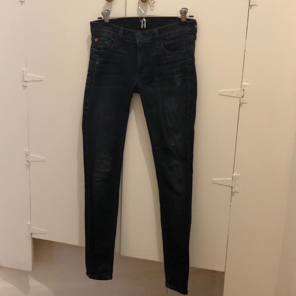 Black Hudson skinny jeans
